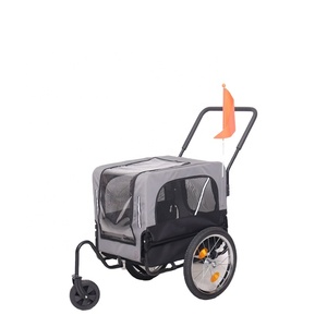 Playa camping perros que llevan mascotas al aire libre remolque plegable carro <span class=keywords><strong>mano</strong></span> tirar portátil vagones carro - Product Image 1