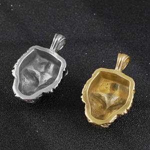 Collar con Colgante de Cabeza de Tigre de Bengala, Estilo Punk Rock, Acero Inoxidable 925, para Hombre - Product Image 4