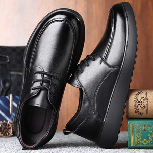 Zapatos Casuales de Negocios para Hombre, Venta Caliente 2026, Suela Suave, Sin Cordones, Punta Redonda, de Cuero con Cordones - Product Image 4