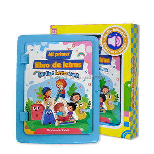 Nuevo Lanzamiento <span class=keywords><strong>de</strong></span> libro <span class=keywords><strong>de</strong></span> sonido interactivo para bebé, máquina <span class=keywords><strong>de</strong></span> <span class=keywords><strong>lectura</strong></span> <span class=keywords><strong>de</strong></span> alfabeto <span class=keywords><strong>de</strong></span> educación temprana con almohadilla táctil y juguete <span class=keywords><strong>de</strong></span> aprendizaje <span class=keywords><strong>de</strong></span> voz - Product Image 1