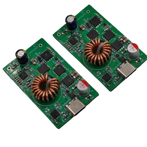 Turnkey PCBA Assembly SMT DIP ICT FCT for 12V 50A Charger GaN 65W Fast Mobile Charger PCB Design OEM Supplier