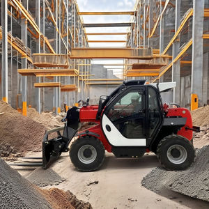 HERACLES CE Standard 4WD TR625 Manipulador telescópico pequeño compacto con carretilla elevadora para construcción y granja - Product Image 2