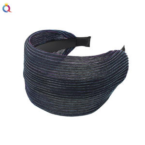 2025 Winter 10cm Width White Head Plain Color Wide-edge Women's <strong>Lace</strong> Braided Hairstyle Simple Breathable <strong>Headband</strong> Hairband - Product Image 5