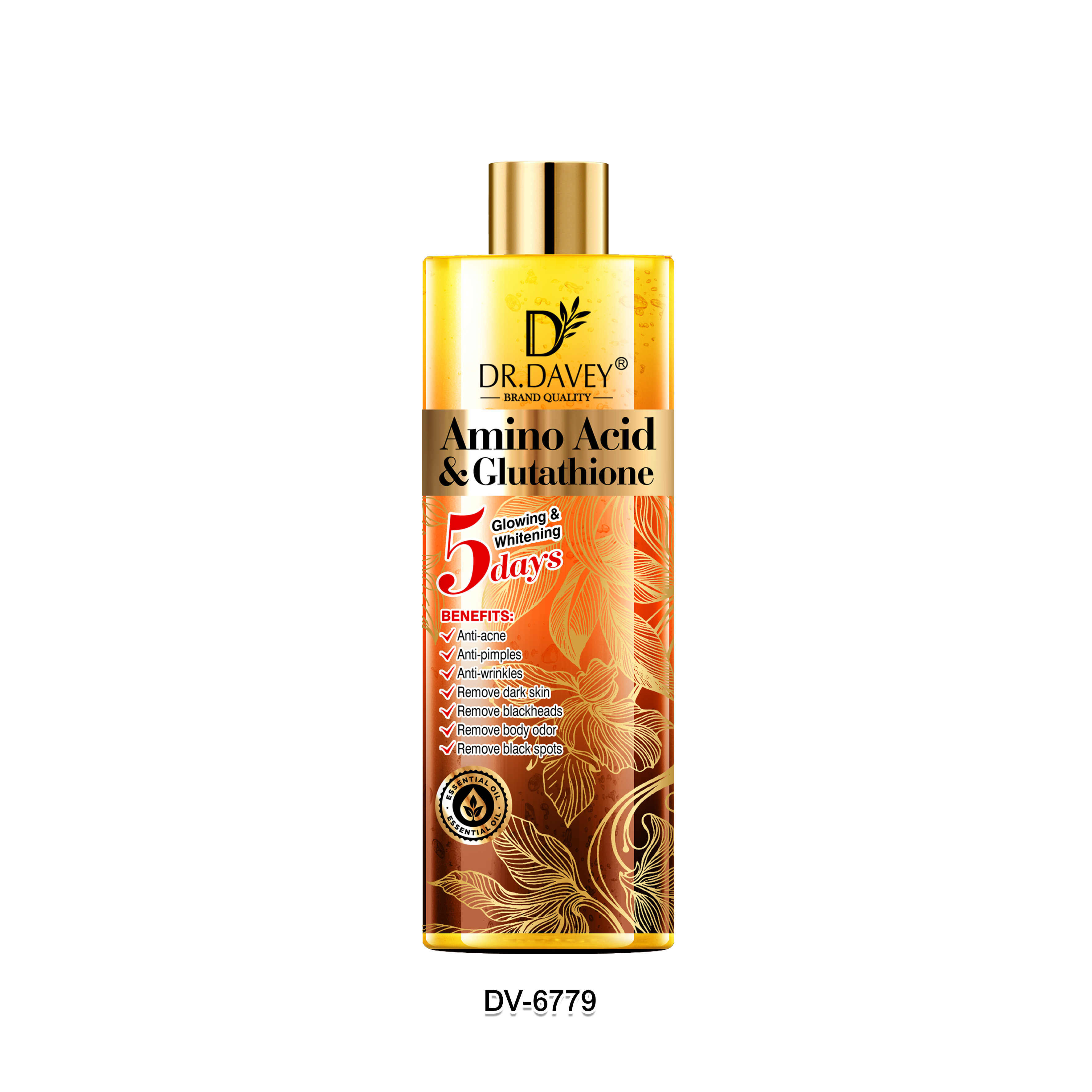 DR.DAVEY Body Oil Anti-acne Amino Acid Glutathione Glowing Whitening  Bleaching Body Oil| Alibaba.com