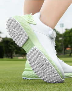 PGM XZ433 Chaussures de <span class=keywords><strong>golf</strong></span> pour <span class=keywords><strong>femme</strong></span>, antidérapantes, élastiques et antidérapantes, avec lacets, augmentant la hauteur - Product Image 3