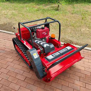 Bestselling Products Best-selling Supply 12hp 15hp Engine Lawn <b>Mower</b> Engineering Rubber Track <b>Remote</b> Control <b>Flail</b> for Hillside - Product Image 3