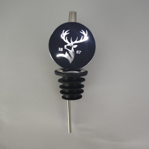 Tapón de Vino con Luz LED, Vertedor de Botellas Reutilizable de PP, Accesorio de Bar Universal para Vino, Cócteles y Fiestas - Product Image 1
