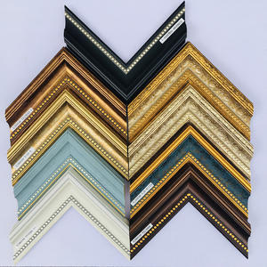 Produttore nuovo stile cornici dorate cornice cornice per galleria decorazione metallo Foshan Logo personalizzato HJ06048 - Product Image 2