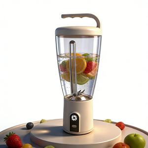 1000ML USB <b>Rechargeable</b> Cordless Juicer Blender, Compact Mixer, Small Home Appliance Ideal for Kitchen Smoothie Making - Product Image 1