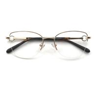 Monturas de Gafas Metálicas de Moda 2026, Gafas Ópticas de Alta Calidad HG7116, Buen Diseño para Adultos