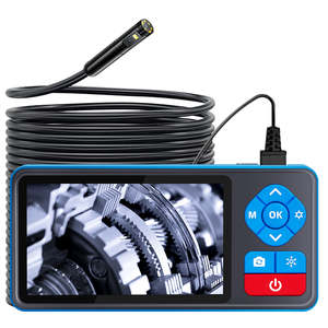 Cámara de Inspección de Tuberías a Prueba de Agua con Pantalla de 4.5 Pulgadas, Cámara Endoscópica Industrial de 8mm con Batería de Litio de 2500mAh, Precio de Fábrica - Product Image 1