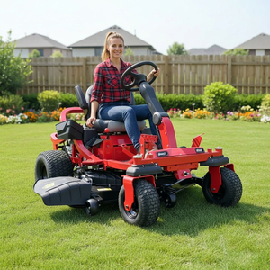 Zero Turn Riding Lawn Mower With Suspension Seat Commercial Garden Grass Cutting Machine Smooth Driving Voer-ZT54 4-Stroke Engin - Product Image 1