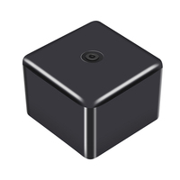 Capuchon d'extrémité de protection étanche et anti-poussière en plastique PE 42x42x30mm pour rail solaire photovoltaïque, accessoires d'installation de support solaire
