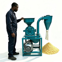 Machine de traitement de la farine fine 9FC-230, machine à moudre le maïs, machine à moudre la farine de maïs 5,5 kW