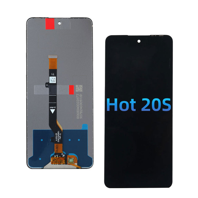 LCD Screen for Infinix Hot 20S X6827 Display Screen 6.5 Inch with Frame Mobile Phone LCD Replacement Touch Screen
