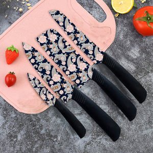 Juego de Cuatro Piezas de Cuchillos Santoku de Cerámica Superafilados, Precio de Fábrica, para Cocina Asiática, Aptos para Lavavajillas, Duraderos, para Ambidiestros - Product Image 1