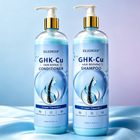 Ensemble de shampooing revitalisant pour cheveux N GHK-Cu, active les follicules, prévient la perte, renforce les mèches de cheveux, répare les pointes fourchues, répare les dommages causés