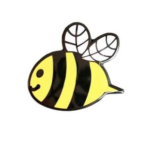 Haute qualité personnalisé métal artisanat en alliage de Zinc jaune insecte miel abeille genre doux dur émail épinglette Badge pour vêtements - Product Image 6