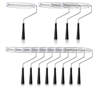 Outils à main de construction de cages à 4 fils de 9 pouces, 4 pouces, 7 pouces, décoration murale, cadre de rouleau à peinture personnalisable, OEM et rechargeable