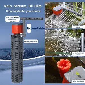 3-इन-1 1.5 गैलन प्लास्टिक डेस्कटॉप एक्वेरियम किट का नेतृत्व करता है जो कार्यालय या घर के उपयोग के लिए शामिल है - Product Image 3