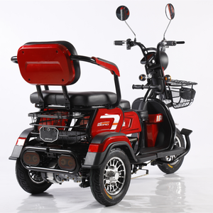 New Adult Electric Tricycle Household Leisure Small 3 Wheels Elderly Walking to <strong>Pick</strong> up Children Electric <strong>Bike</strong> Three People - Product Image 1