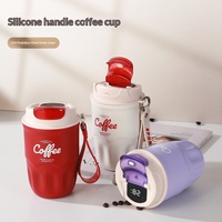Thermos Smart Coffee Cup, bouteille isotherme en acier inoxydable 316, pour hommes et femmes, pour l'extérieur