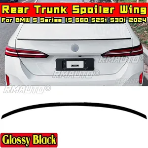 For BMW 5 Series I5 G60 525i 530i 2024 Body Kit Rear Spoiler Rear <b>Wing</b> Glossy <b>Black</b> Sport Style Rear Trunk <b>Wing</b> Car Accessories - Product Image 4