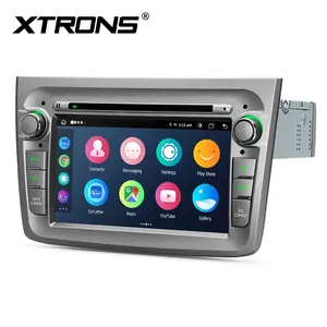 XTRONS 7-дюймовый 8-ядерный Android 13 автомобильный радиоприемник Carplay 4G LTE коаксиальный аудиовыход автомобильный DVD-плеер для Alfa Romeo Mito 2008-2019
