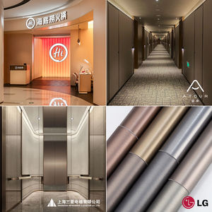 Venta al por mayor moderno PVC vinilo gris metálico papel de pared impermeable Peel Stick pegatina para Cocina Oficina edificio Baño-ignífugo - Product Image 5