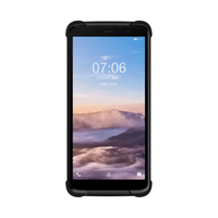 Terminal de données mobile robuste Android 14 RFID avec écran de 5,65 pouces, étanche, lecteur de codes-barres 2D, lecteur RFID UHF 860-960 MHz, en stock