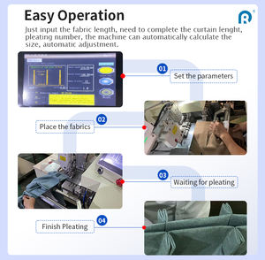 多機能工業用ブラインドステッチヒーミングプリーツカーテンミシン - Product Image 5