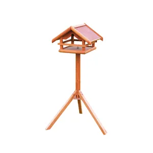 Outdoor Wooden Bird Feeder