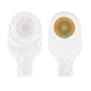 Factory Manufacturer One Piece Colostomy Bags Reusable Drainable Opaque Class I Medical Home Use Stoma Care <strong>Ostomy</strong> <strong>Supplies</strong> - Product Image 2