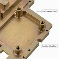 Fabrication sur mesure de panneaux de châssis électroniques en aluminium par usinage CNC de précision et découpe laser de tôles