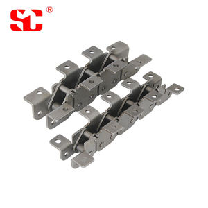 Endüstriyel otomasyon P23-TB45 mafsallı alt plaka konveyör zincirleri yüzey galvanizleme işlemi özelleştirmeyi destekler - Product Image 3