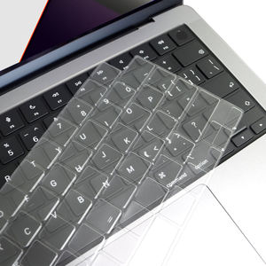 Couverture de <span class=keywords><strong>clavier</strong></span> transparente en TPU ultra-fine de 0,2 mm pour <span class=keywords><strong>MacBook</strong></span> New <span class=keywords><strong>Pro</strong></span> 14 2442 pour <span class=keywords><strong>Pro</strong></span> <span class=keywords><strong>16</strong></span> A2485, <span class=keywords><strong>protection</strong></span> de <span class=keywords><strong>clavier</strong></span> anti-poussière et imperméable - Product Image 4