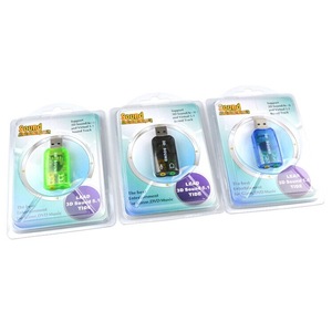 Tarjeta de sonido externa USB de 5.1 canales con audio 3D para computadora portátil y de escritorio - Product Image 4