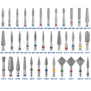 Broca de diamante de acero de tungsteno a precio de fábrica KADS, herramienta profesional de manicura para uñas acrílicas, gel y limpieza de cutículas. - Product Image 2