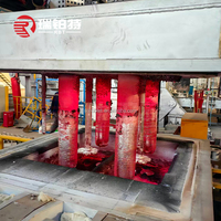 Tube de levage en carbure de silicium lié par nitrure, tube de tige NSiC pour le moulage sous pression à basse pression de l'aluminium