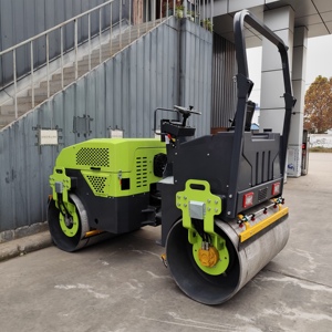 Haute qualité 4T Mini <span class=keywords><strong>rouleau</strong></span> de route 4000kg Construction compacteur de sol vibrant Double tambour haut compactage moteur pompe moteur - Product Image 5