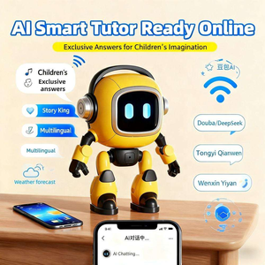 Robot <span class=keywords><strong>de</strong></span> Juguete con IA, Enciclopedia <span class=keywords><strong>de</strong></span> Preguntas <span class=keywords><strong>y</strong></span> Respuestas por Voz, <span class=keywords><strong>Ciencia</strong></span> Popular, Robot <span class=keywords><strong>de</strong></span> Aprendizaje para Niños, Compañero <span class=keywords><strong>de</strong></span> Escritorio - Product Image 6