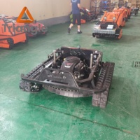 Tondeuse Débroussailleuse Robotisée Tout-Terrain Télécommandée Multifonctionnelle pour une Coupe d'Herbe Efficace - Promotion Exceptionnelle