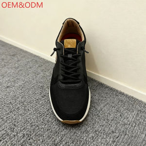 Мужские кроссовки для ходьбы и бега по шоссе с увеличенной высотой, на толстой подошве, на платформе, для тренировок, бега по пересеченной местности, минималистичные - Product Image 1