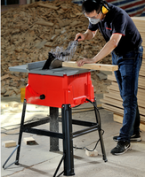 Mini scie à Table coulissante en bois, taille de clôture personnalisable, haute vitesse pour le travail du bois HY1H-ZP3-210