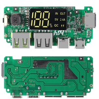 Carte de charge double USB 5V 2.4A pour le module de batterie externe mobile au lithium 18650 avec protection du circuit