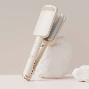 Rizador <span class=keywords><strong>de</strong></span> Pelo Eléctrico PTC <span class=keywords><strong>de</strong></span> 32 mm con Pantalla LED <span class=keywords><strong>de</strong></span> Temperatura, Diseño Ondulado Grande, Iones Negativos, No Daña el <span class=keywords><strong>Cabello</strong></span>, para Uso Doméstico, 2025 - Product Image 2