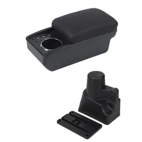 Vtear pour Kia MORNING 2011-2017 – Boîte d'accoudoir de rechange, accessoires intérieurs de voiture, accoudoir spécial avec porte-gobelet USB et rangement