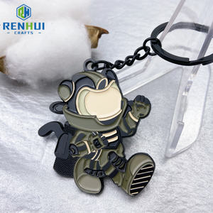 Atacado Promoção Alta Qualidade Zinc Alloy Design Logo Custom Pendant Keyring Sublimação llaveros de metal - Product Image 4