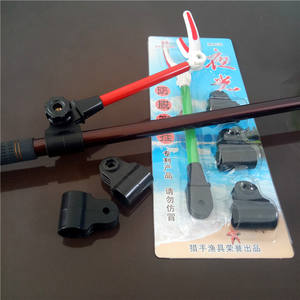 Support de canne à pêche universel en métal pour éclairage nocturne, fixation arrière, rotation multidirectionnelle, support de tourelle pliable, accessoire d'antenne - Product Image 5