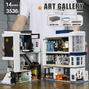 Mould King 16043 3536PCS Serie Street View, Maqueta de Bloques de Construcción del Museo del Arte, Juguete Educativo Técnico, <span class=keywords><strong>Regalo</strong></span> Festivo - Product Image 3